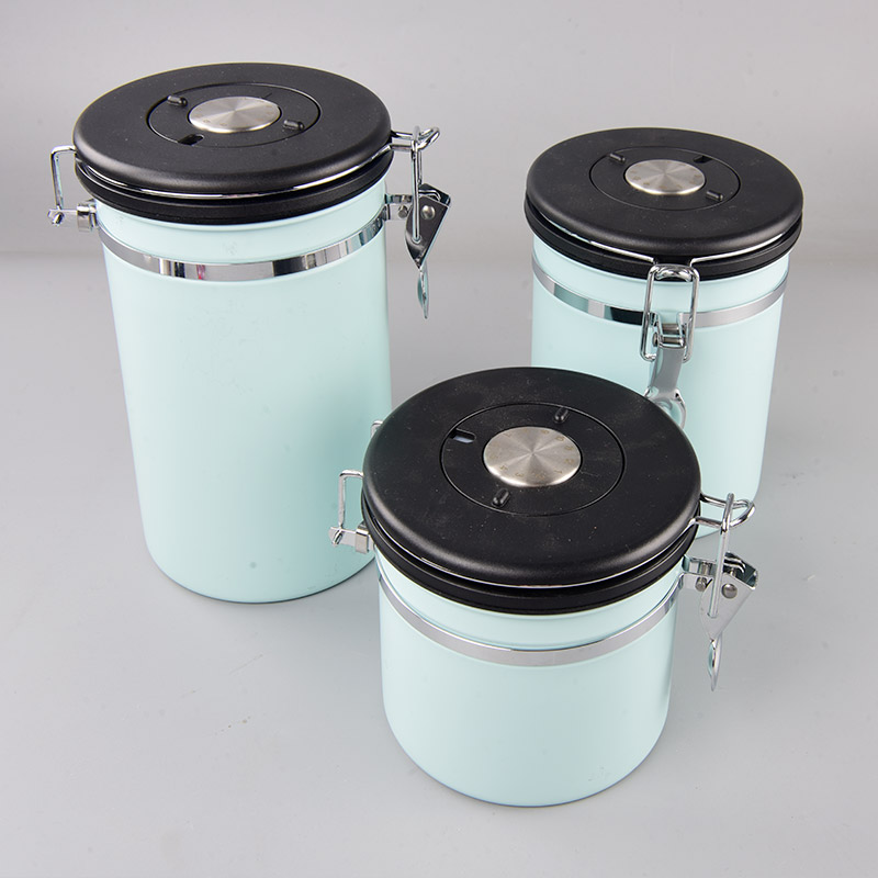 Stainless Steel Coffee Canister